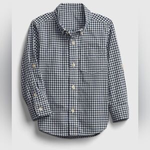 Baby Gap 3T Navy Poplin Shirt